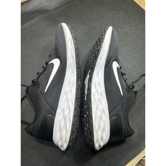 Nike Mens Revolution 6 Running Shoes DD8475-003 Black/White Size 9.5 Wide - Picture 10 of 10